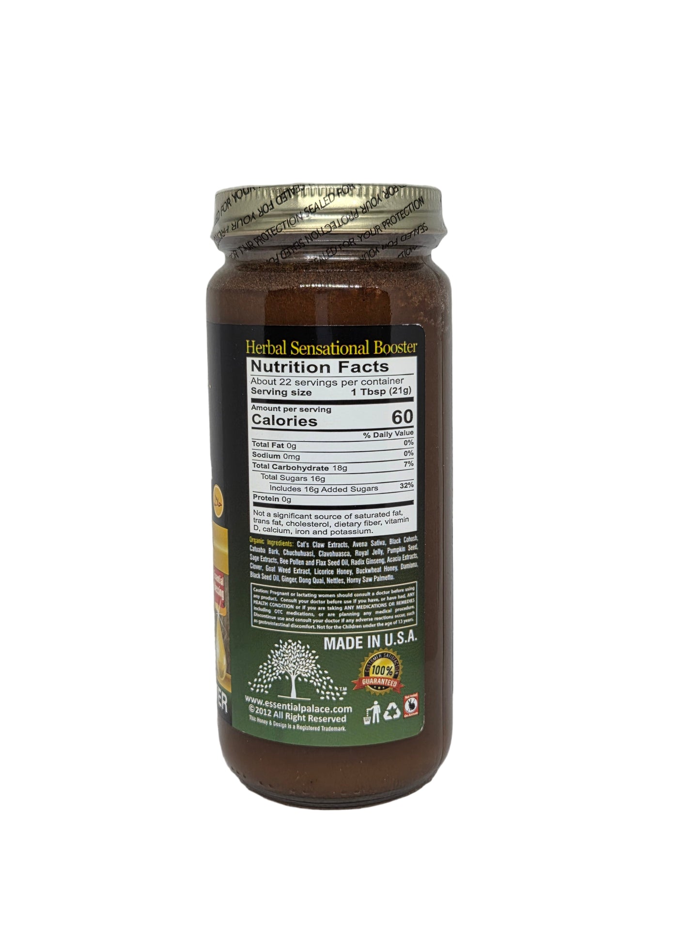 Organic Cat's Claw Honey with Catuaba Bark