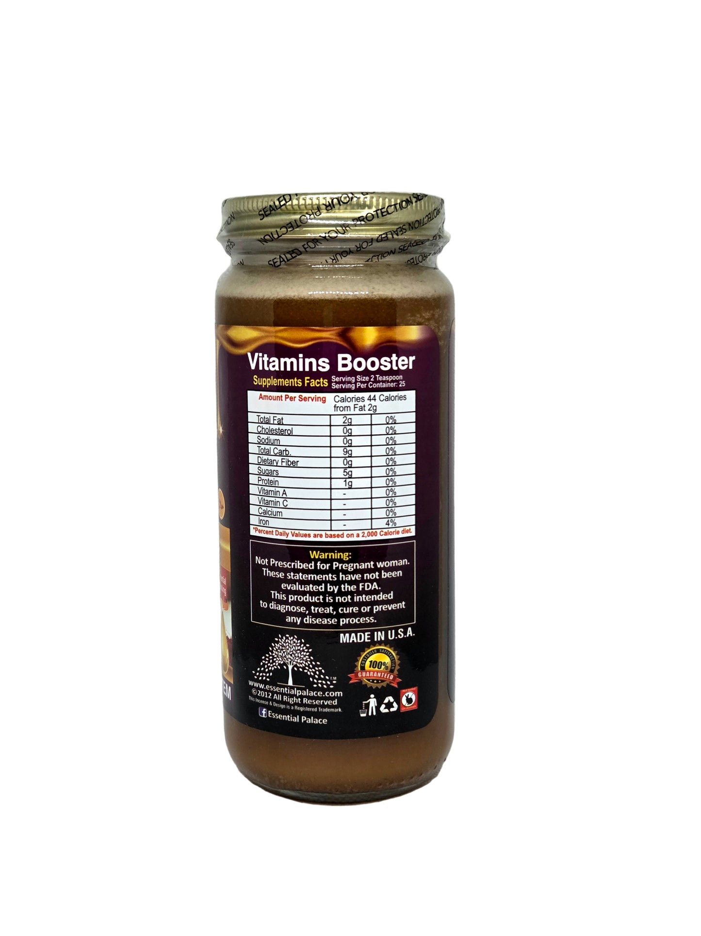 Organic Zaffran (Saffron) Infused Honey with Garlic, Black Seed & Ginseng for Respiratory & Immune Support - 16oz