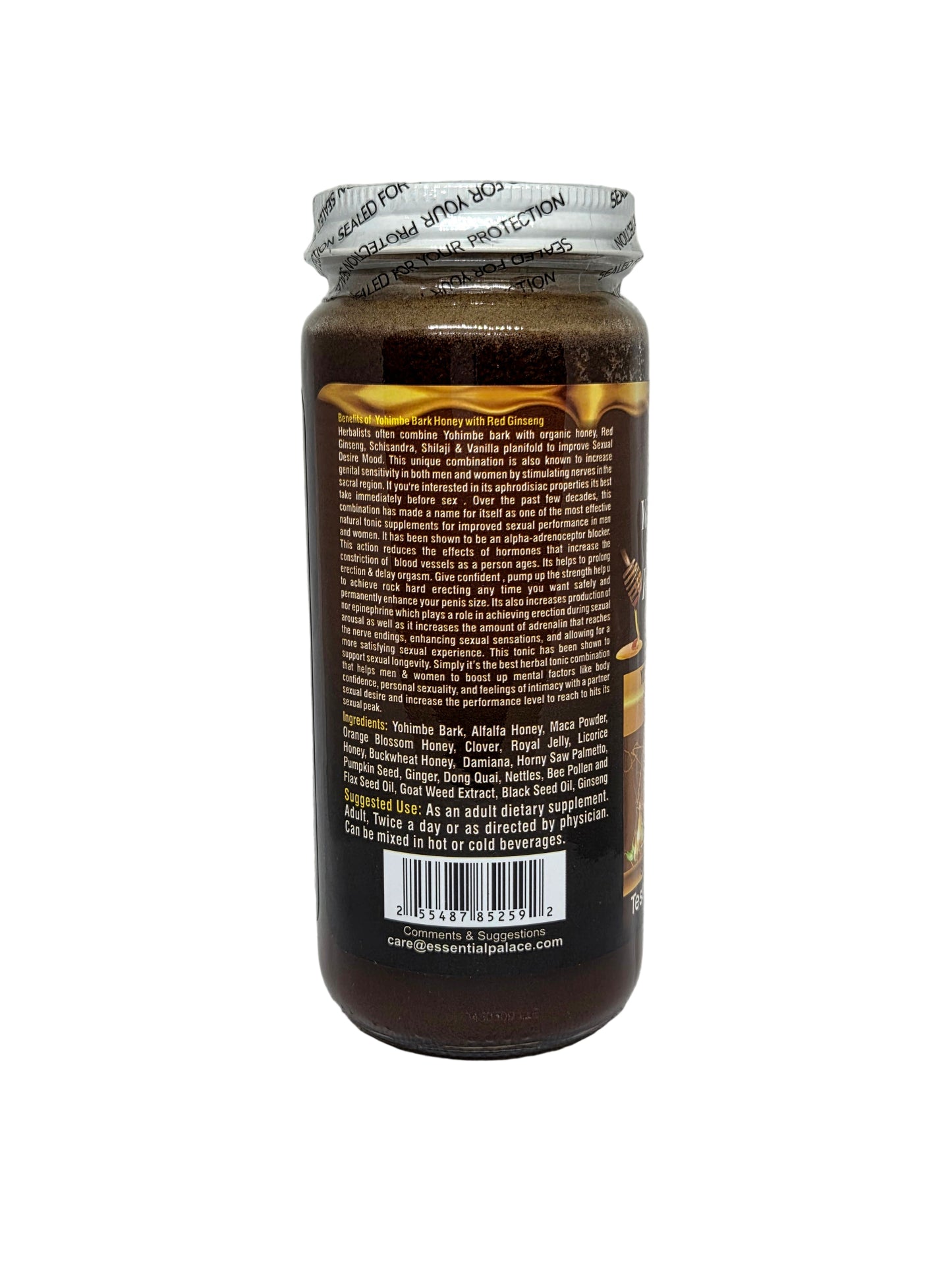 Yohimbe Bark Honey with Red Ginseng