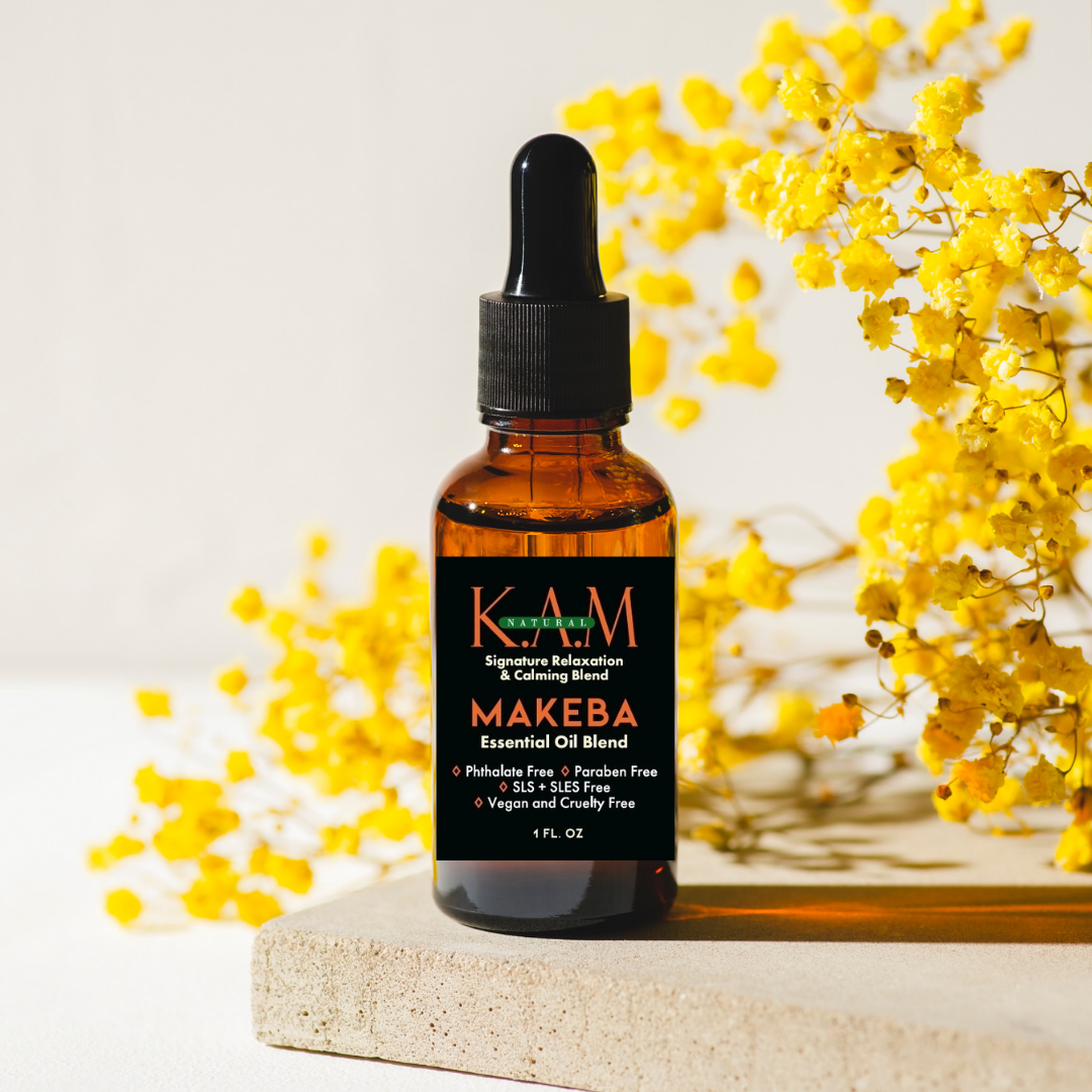 "MAKEBA" Relaxation & Calming Essential Oil Blend - 1oz