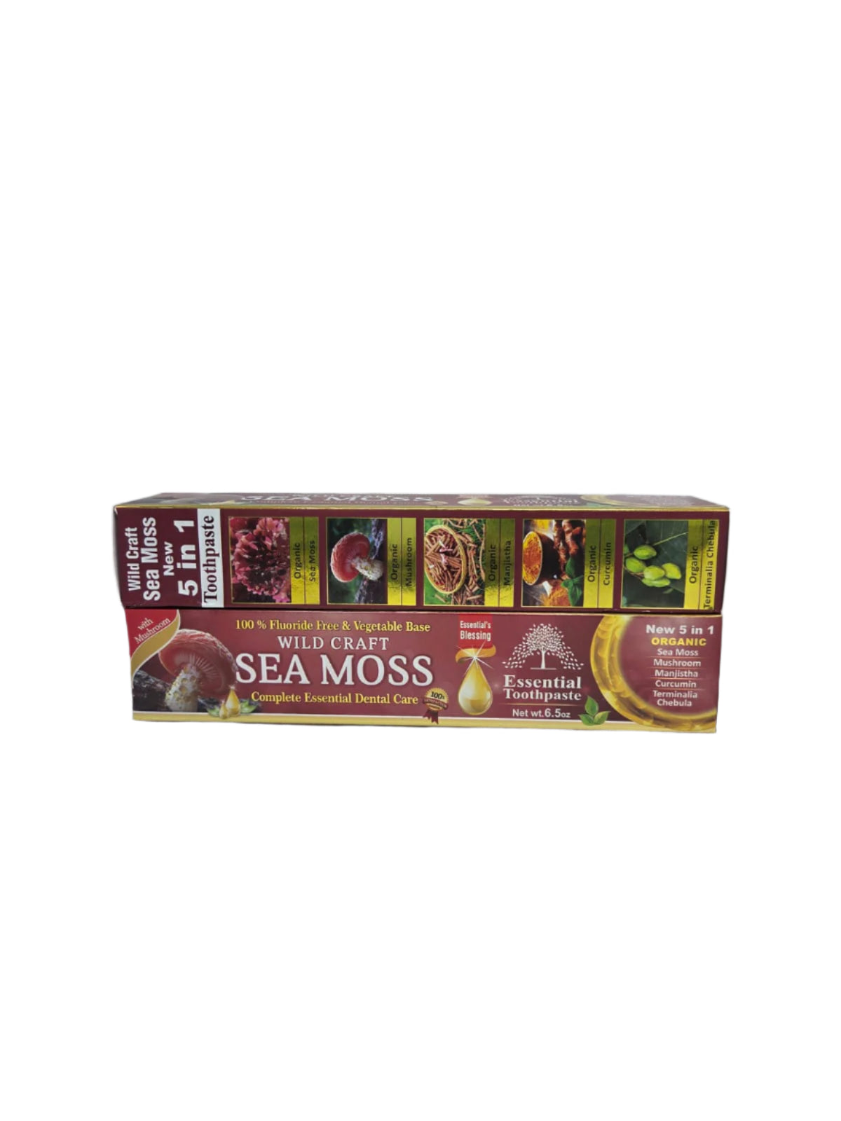 Wild Crafted Sea Moss with Curcumin Toothpaste - 6.5oz