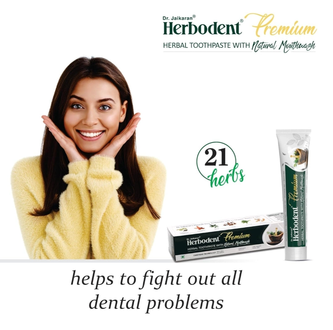 Herbodent Premium Toothpaste - 6.5oz