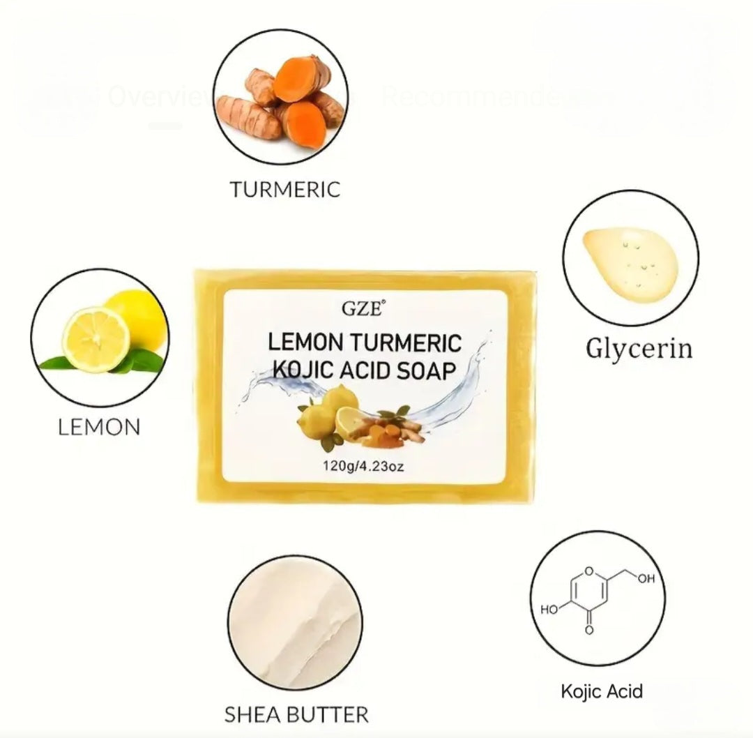 Turmeric Kojic Exfoliating Soap