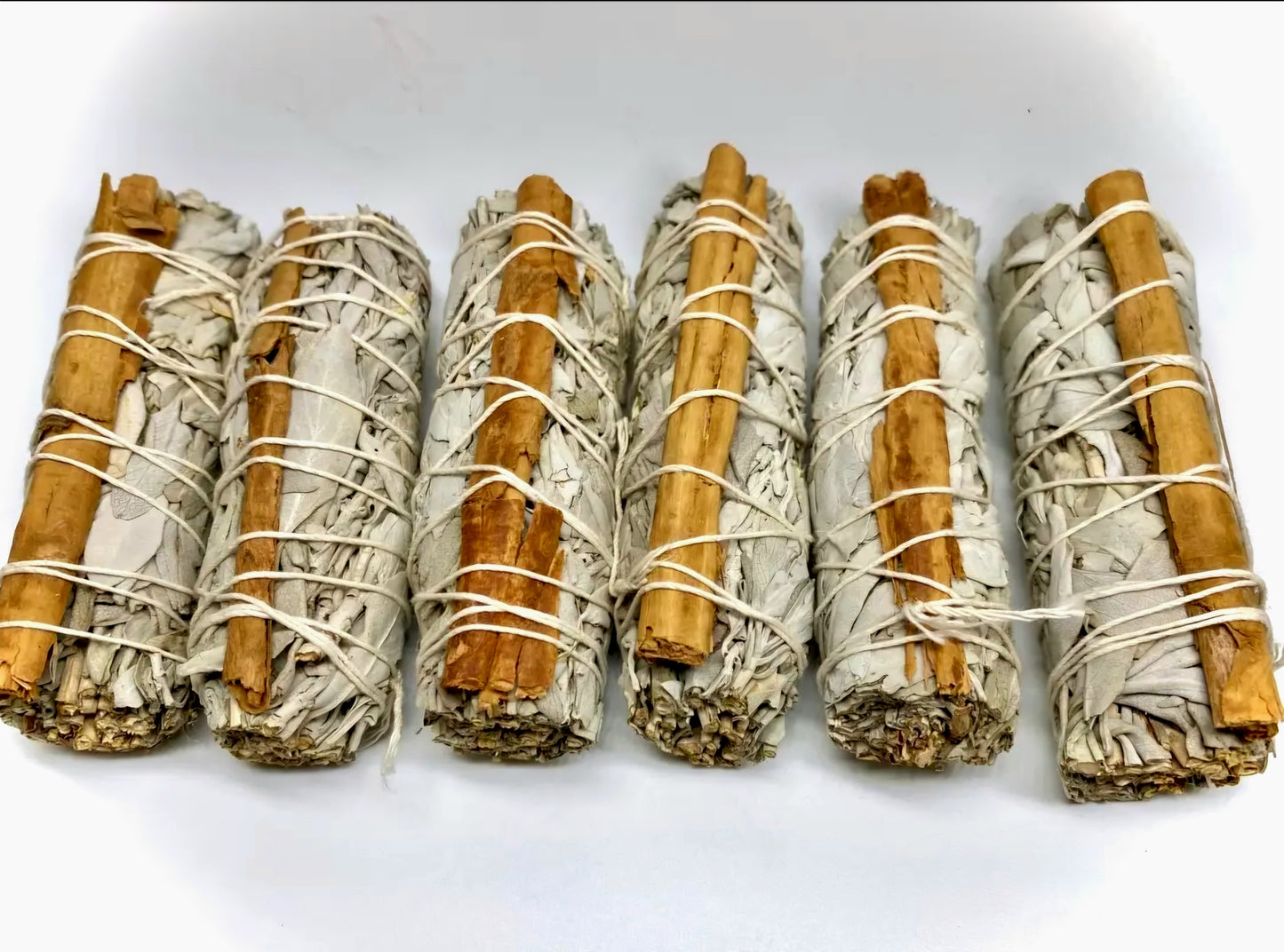 White Sage & Cinnamon Smudge Bundle
