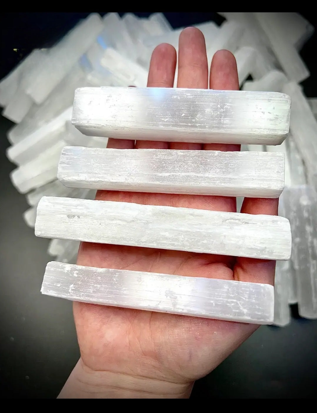 4-Inch Selenite Crystal Wand