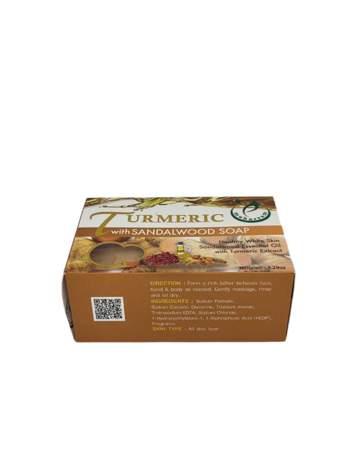 Turmeric with Sandalwood Soap