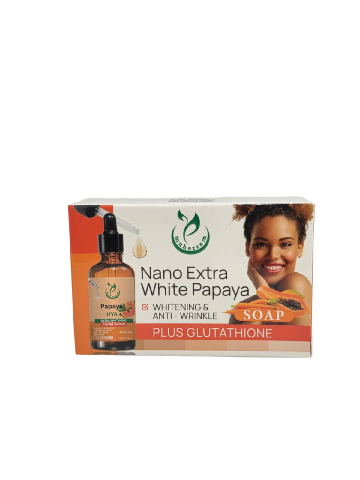 Nano Extra White Papaya Soap