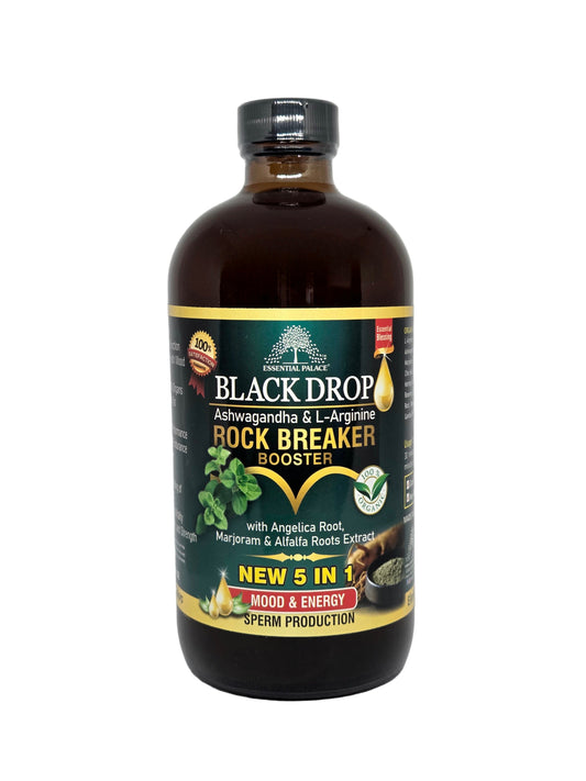 Organic Black Drop with Ashwagandha & L-Arginine