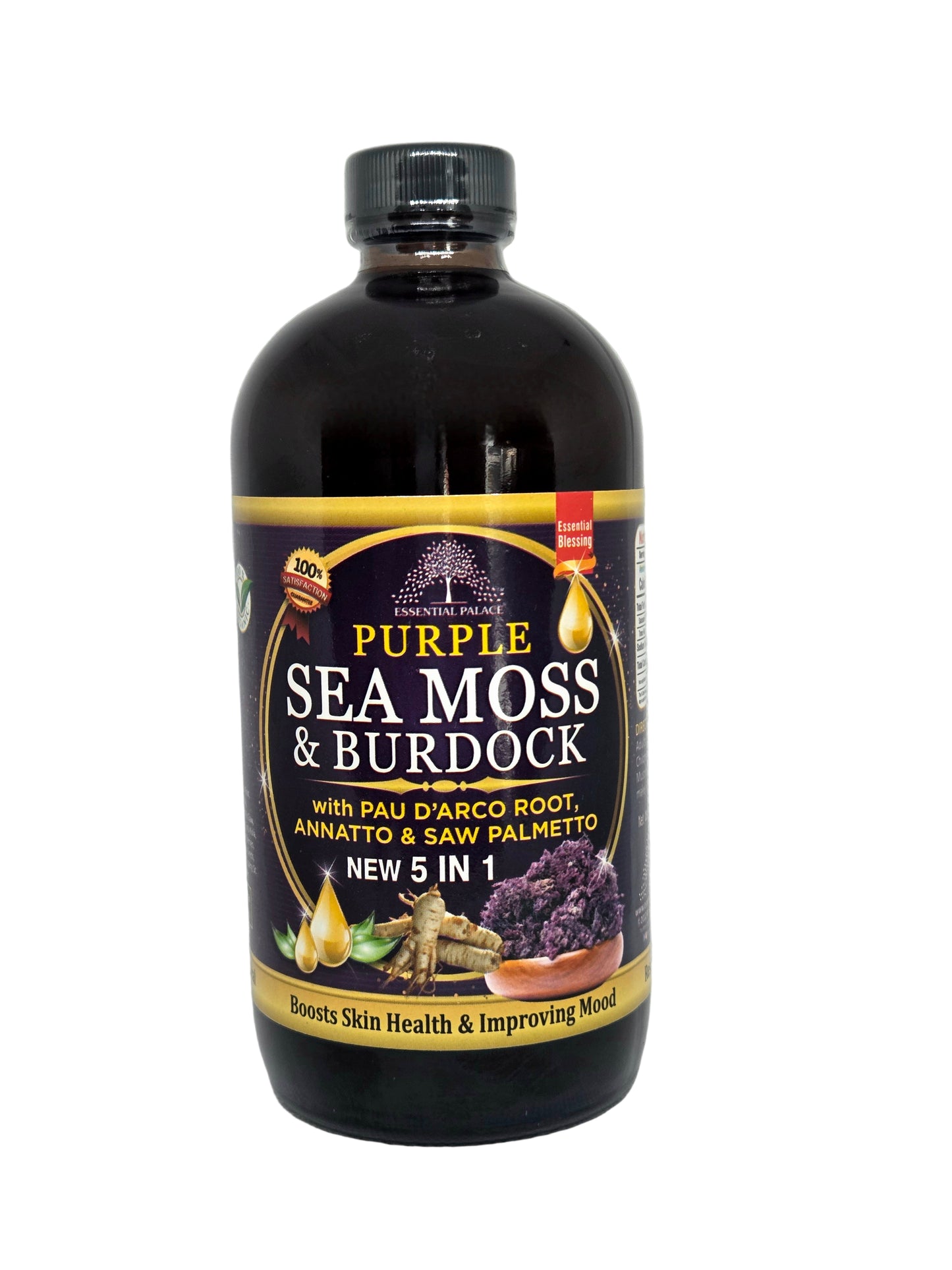 Purple Sea Moss & Burdock &