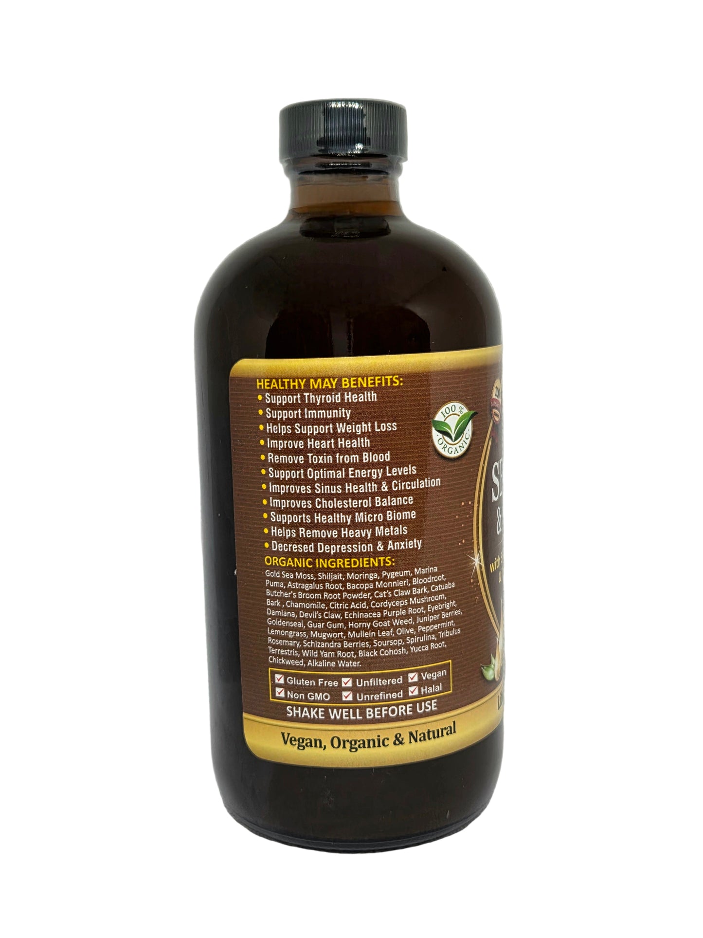 Golden Sea Moss & Shilajit