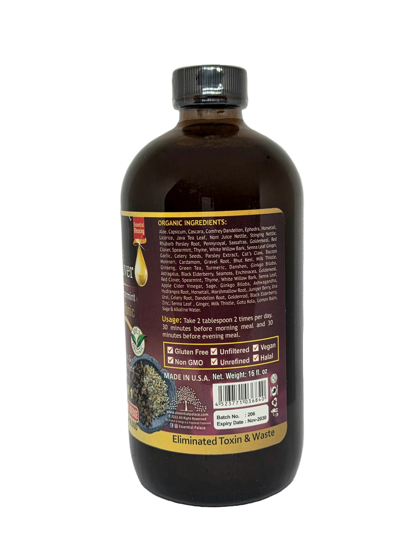 Lungs & Liver  Balance Care Tonic