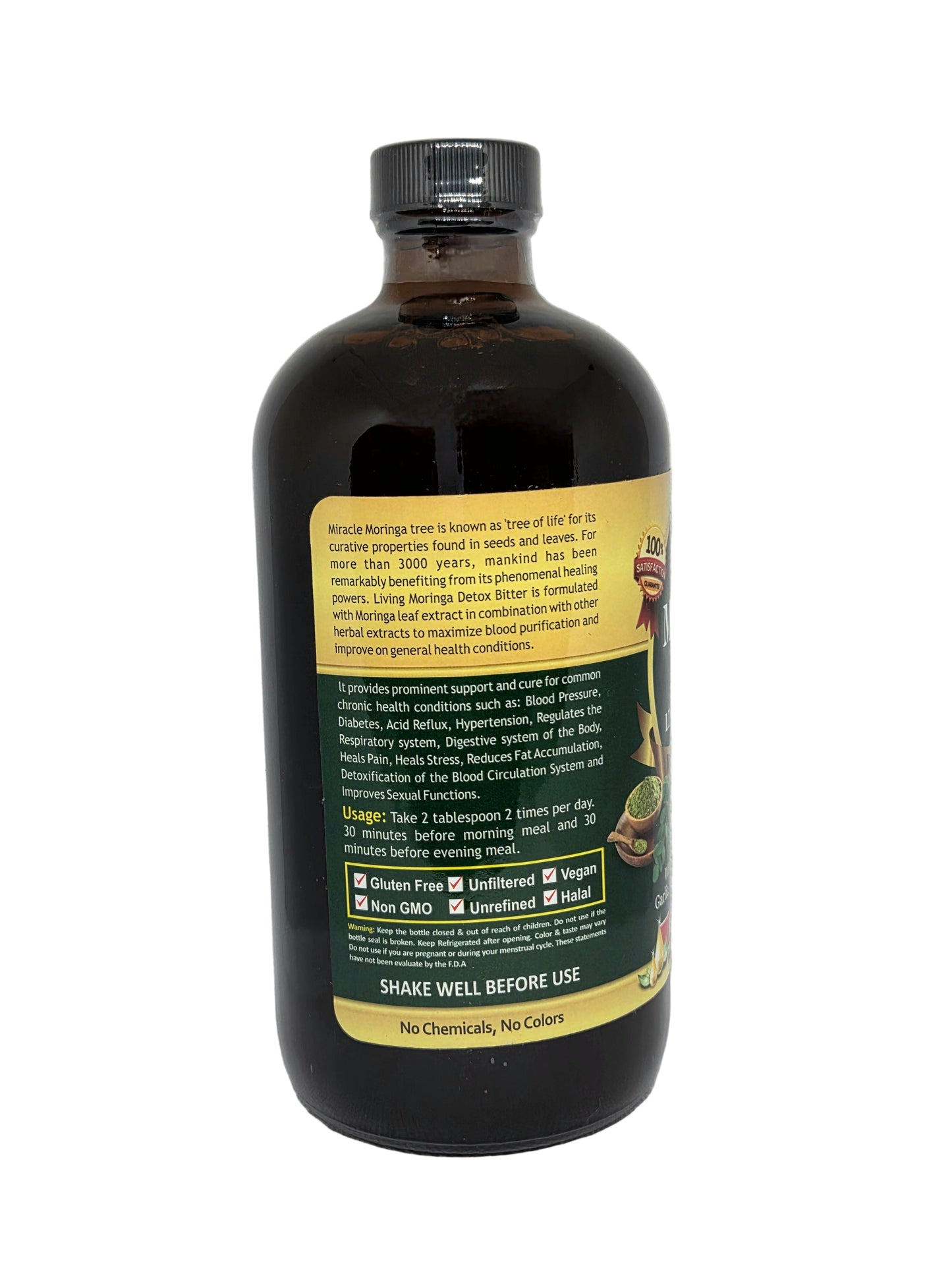 Organic Moringa Living Bitters