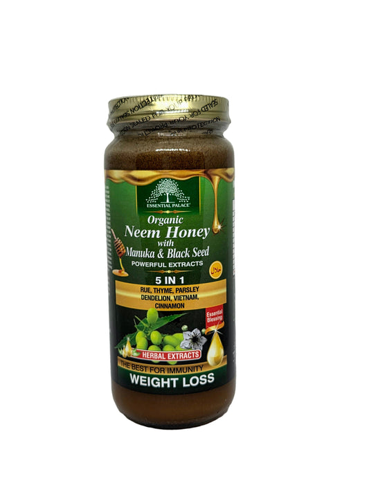 Organic Neem Manuka Honey with Blackseed