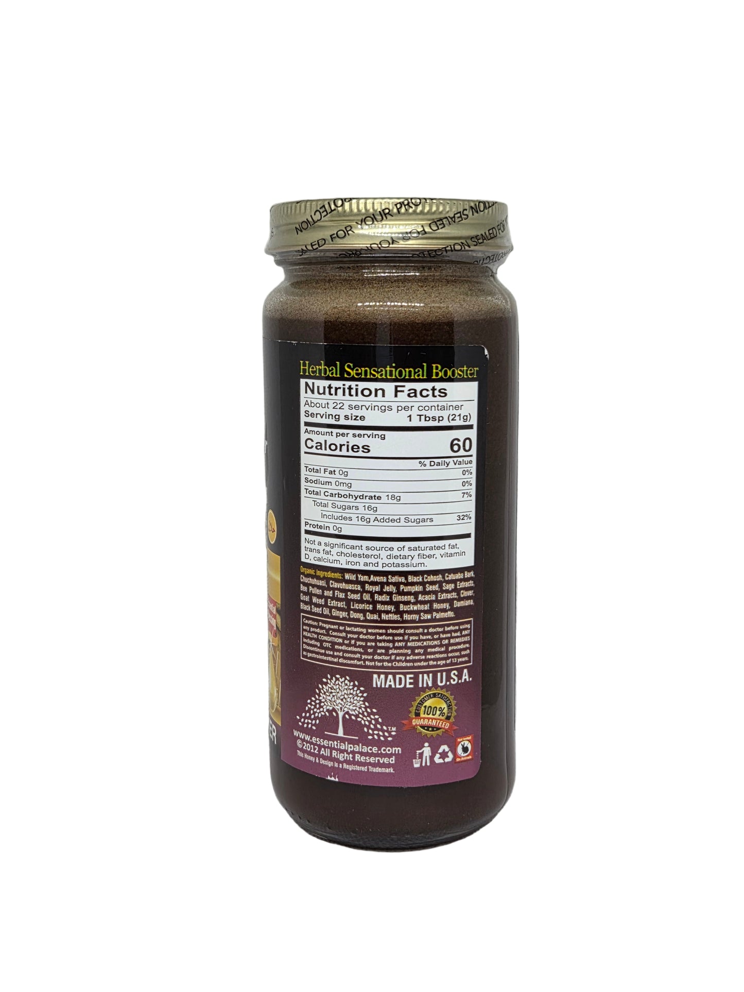 Organic Libido Booster Honey with Suma Roots
