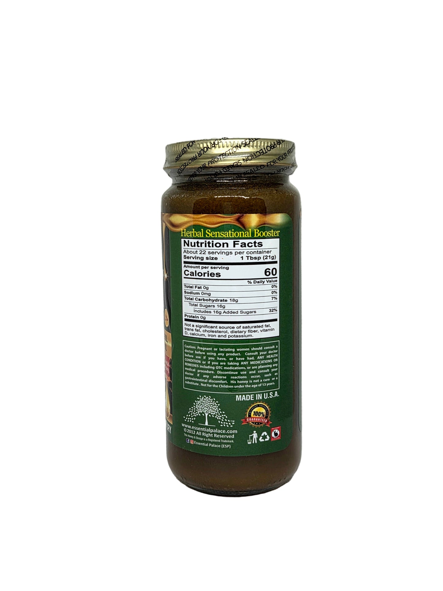 Organic Moringa Honey with Black Seed