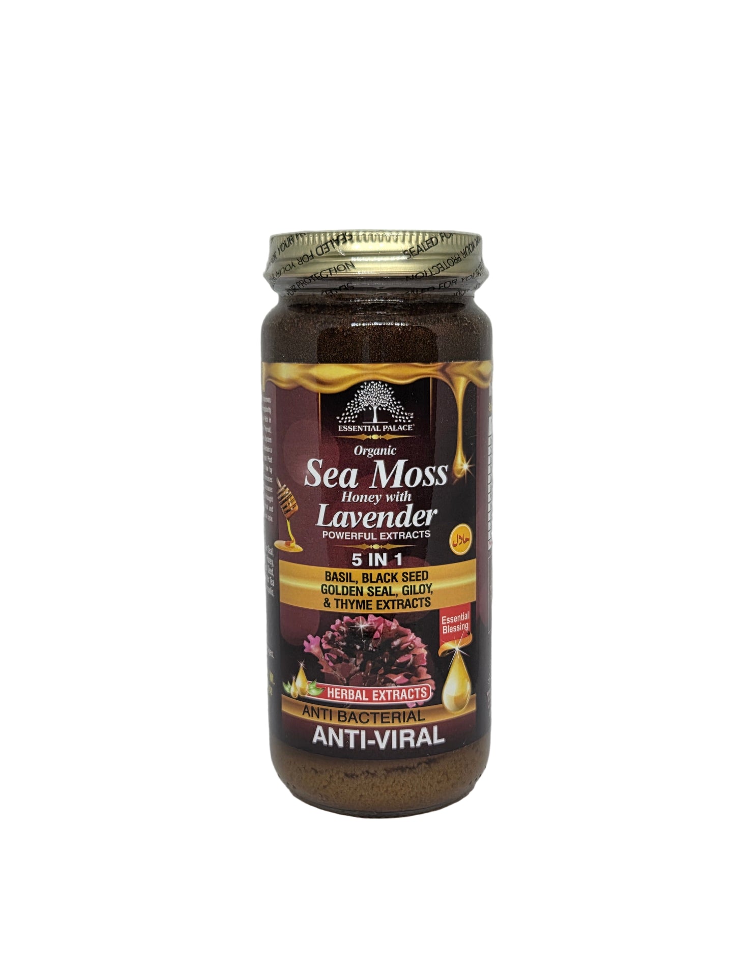 Organic Sea Moss Honey with Lavender