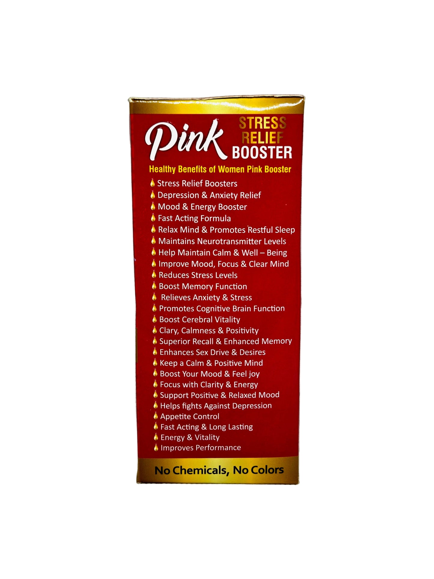 Organic Pink Stress Relief Booster