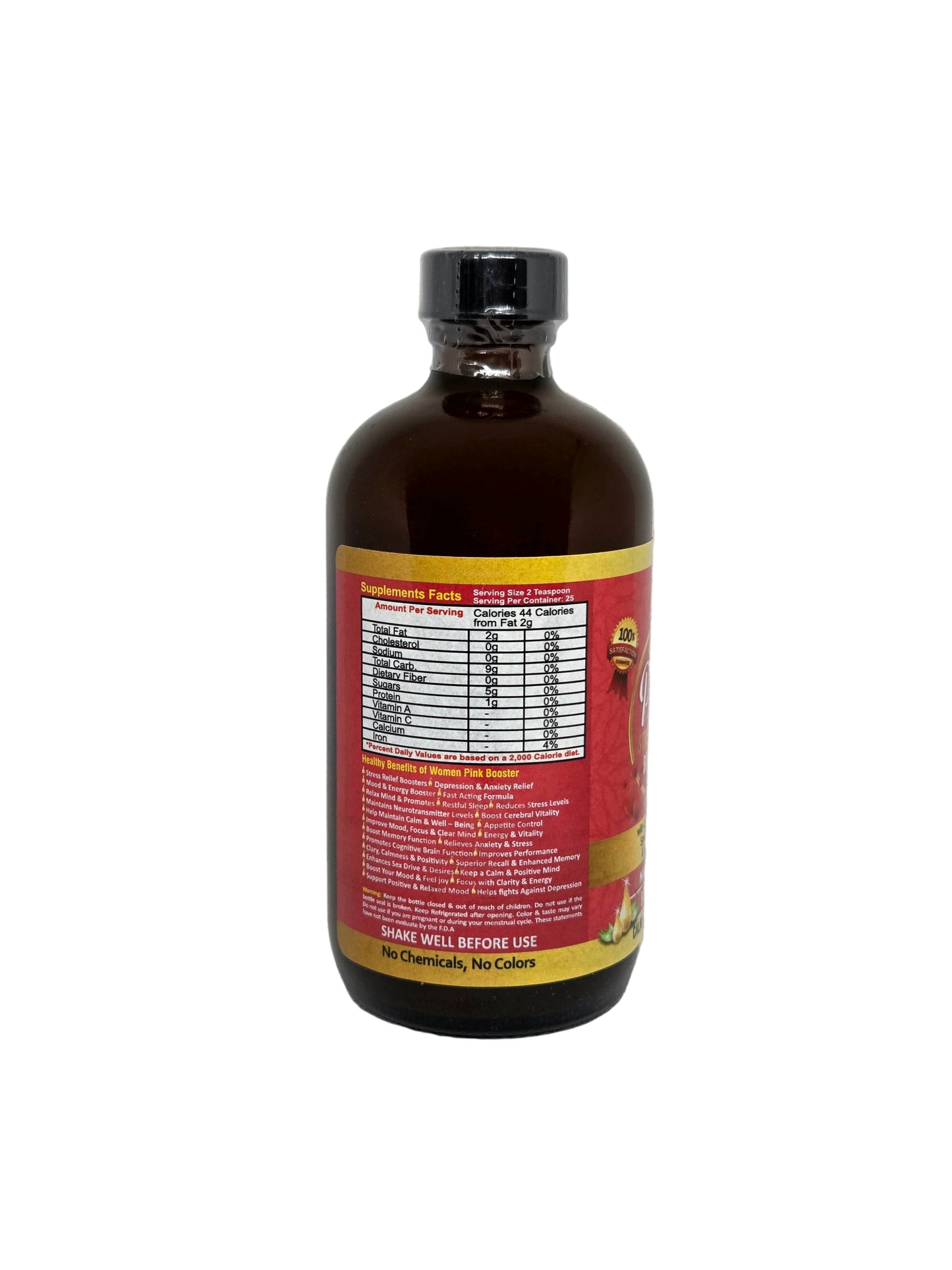 Organic Pink Stress Relief Booster