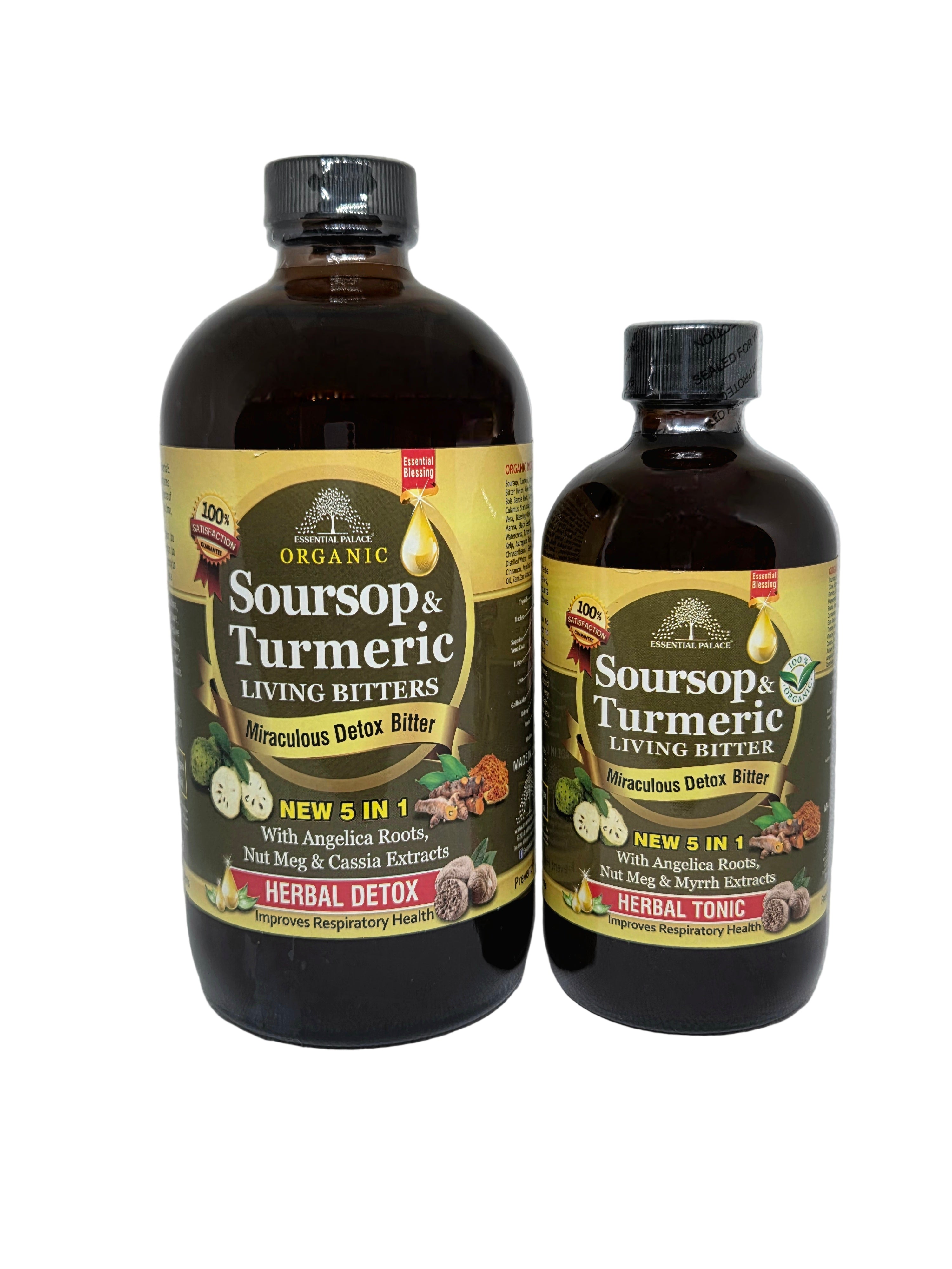 Soursop & Turmeric Living Bitters with Angelica Roots, Nutmeg & Cassia ...
