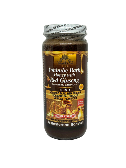 Yohimbe Bark Honey with Red Ginseng