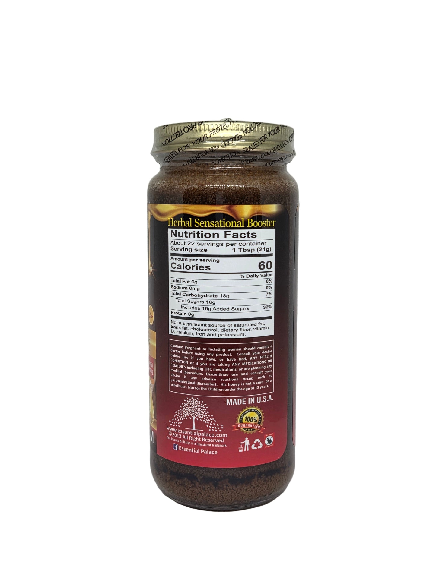 Organic Goji Berries Honey with Tribulus Terrestirs