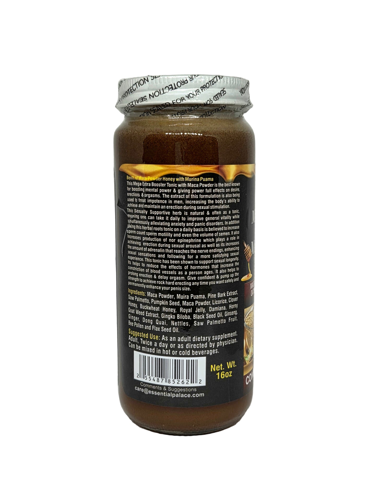 Organic Maca Powder Honey with Muira Puama