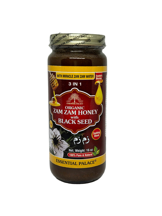 Organic Zam Zam Honey with Black Seed