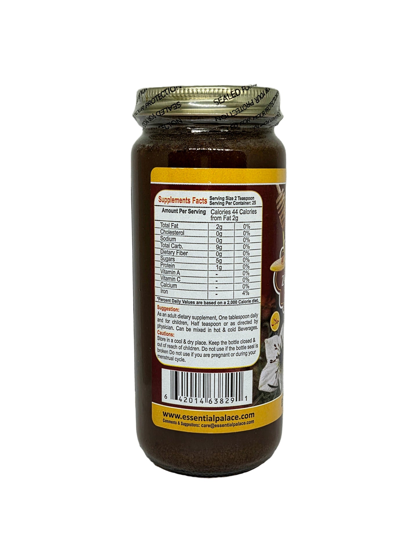 Organic Zam Zam Honey with Black Seed