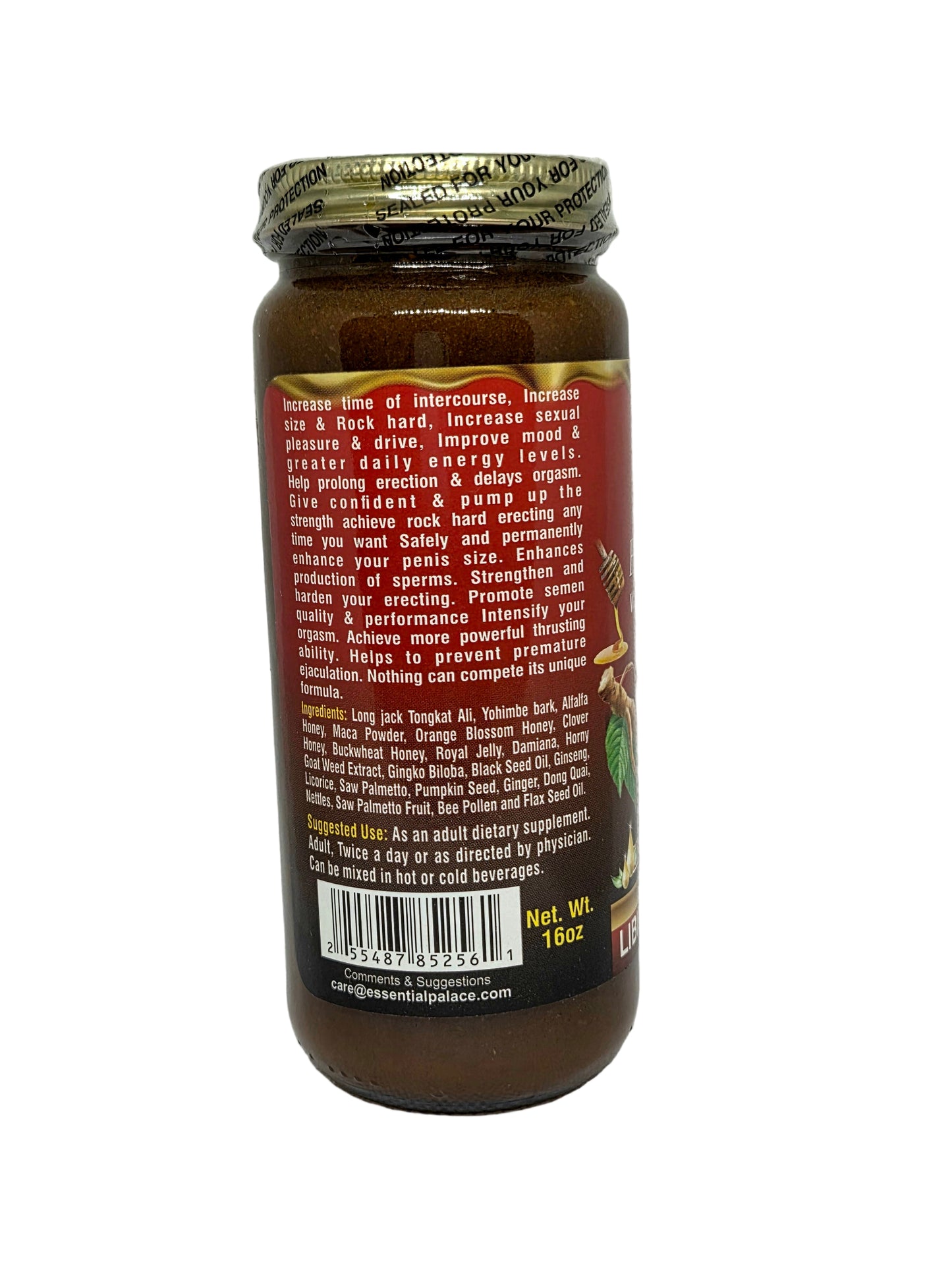 Organic Tongkat Ali Honey with Horny Goat Weed