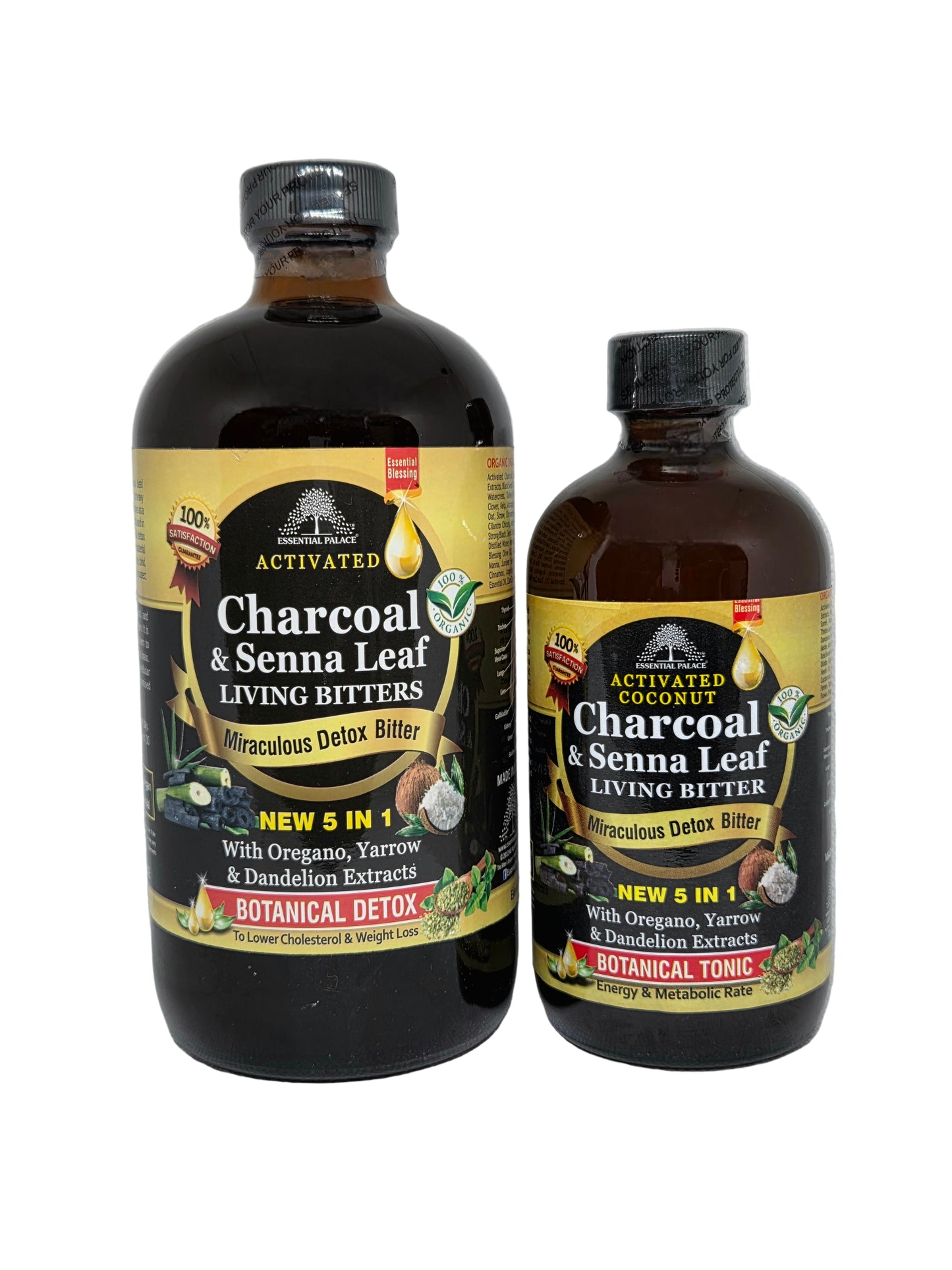 Charcoal & Senna Leaf Living Bitters