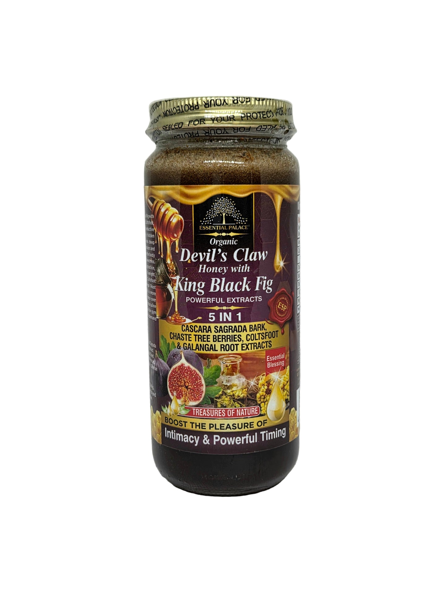 Organic Devil’s Claw Honey with King Black Fig