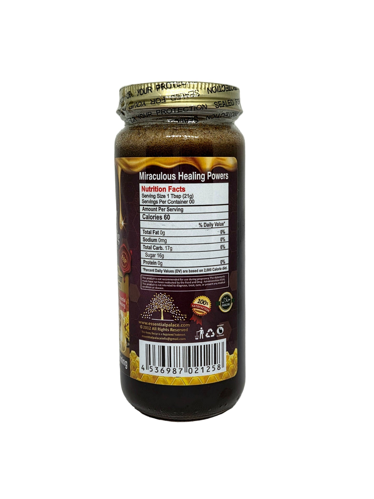 Organic Devil’s Claw Honey with King Black Fig