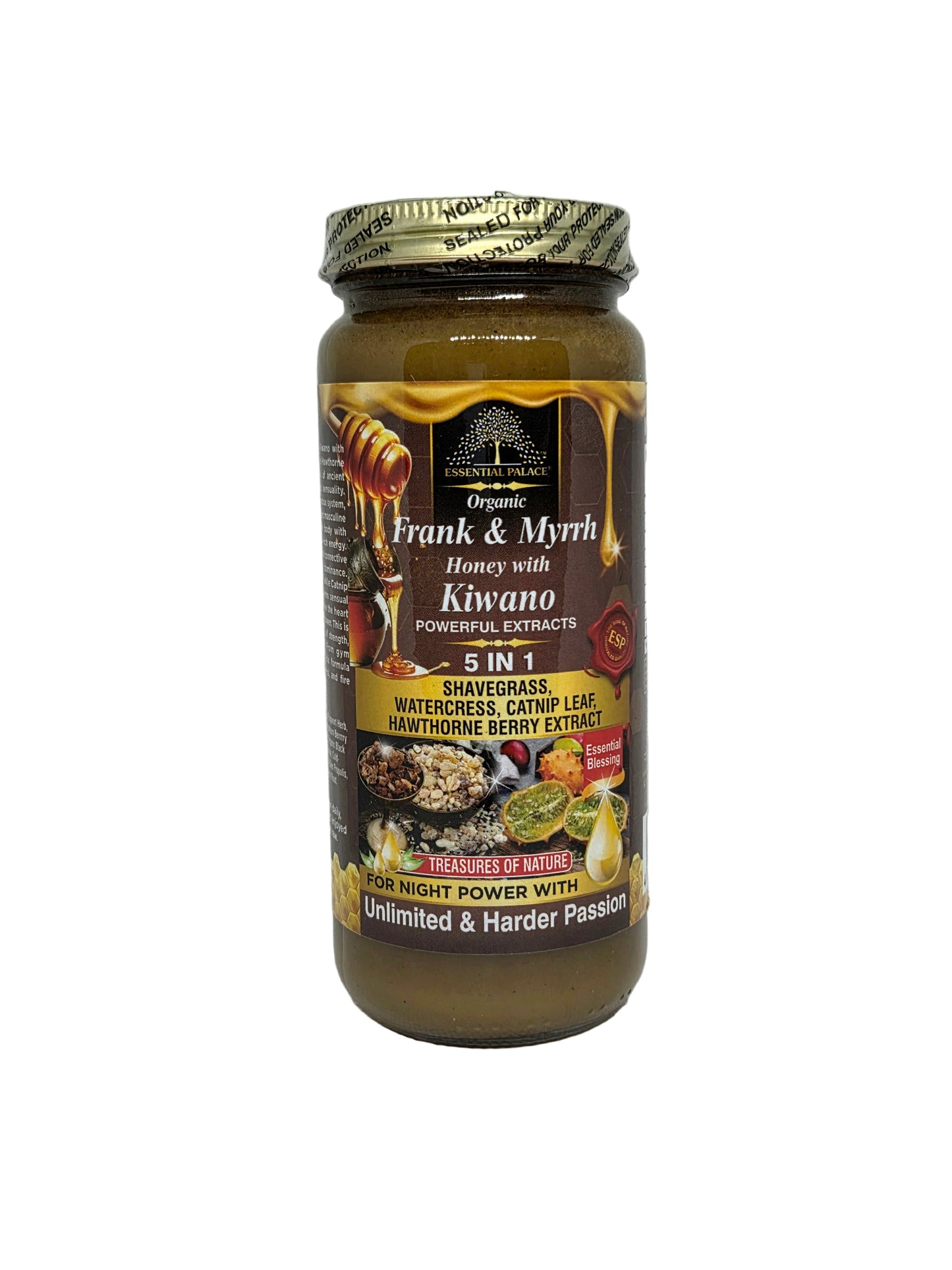 Organic Frank & Myrrh Honey with Kiwano