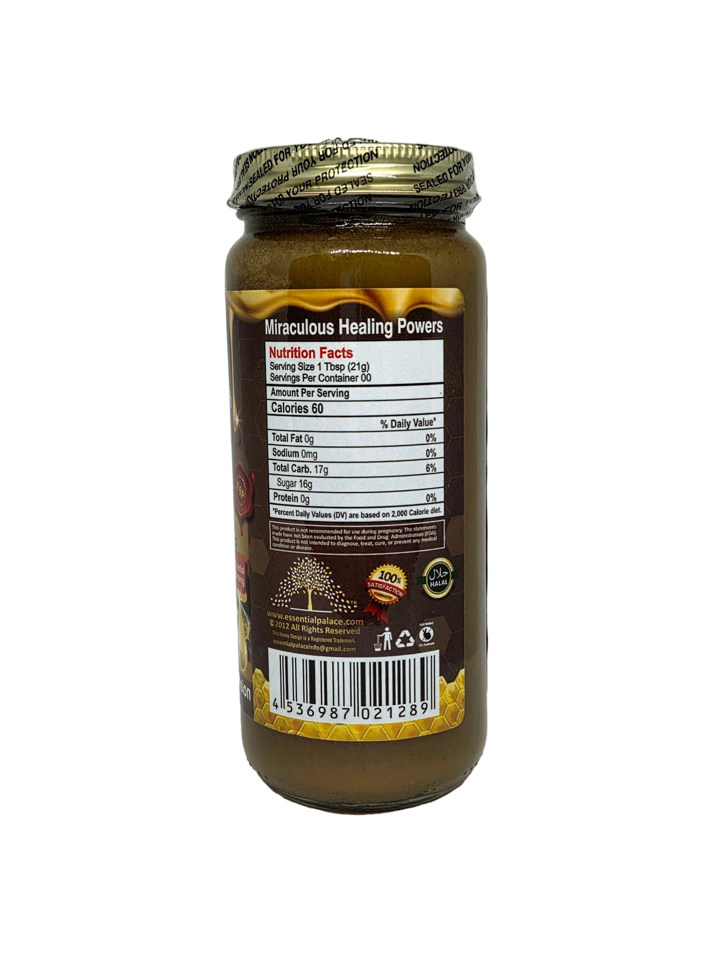 Organic Frank & Myrrh Honey with Kiwano