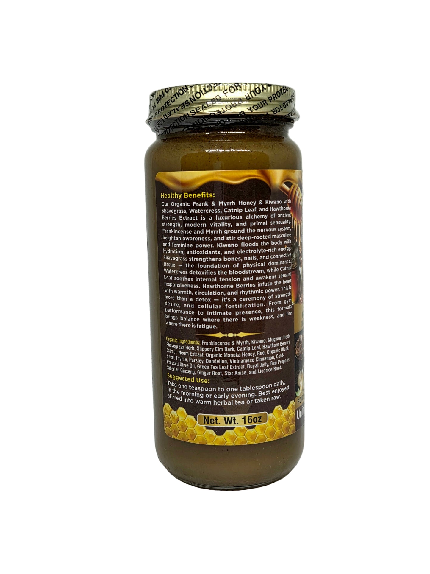 Organic Frank & Myrrh Honey with Kiwano