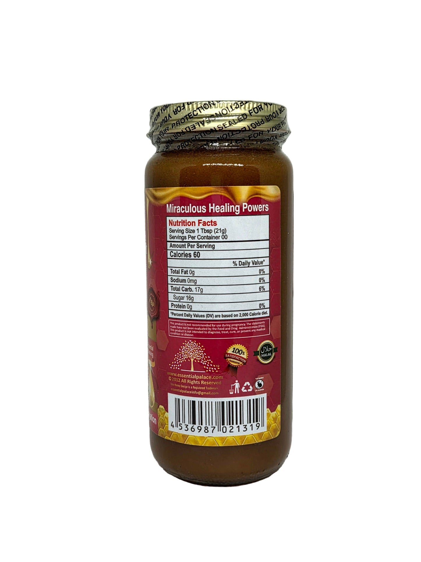 Organic Dragon Fruit Honey with Plantain