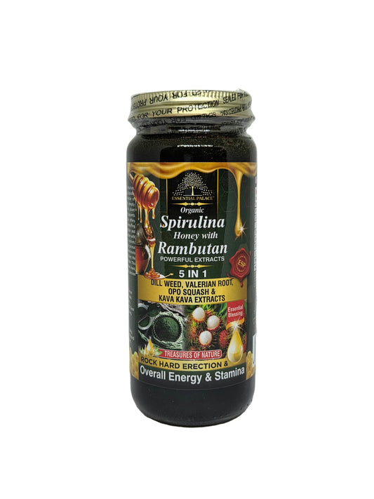 Organic Spirulina Honey with Rambutan