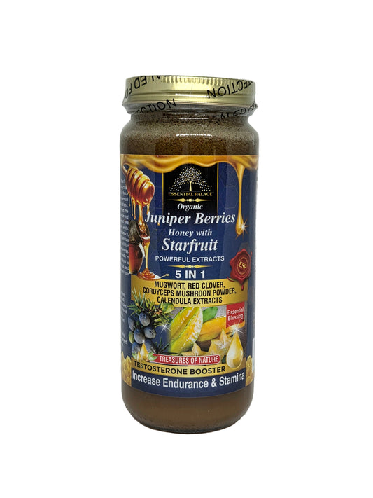Organic Juniper Berries Honey with Starfruit