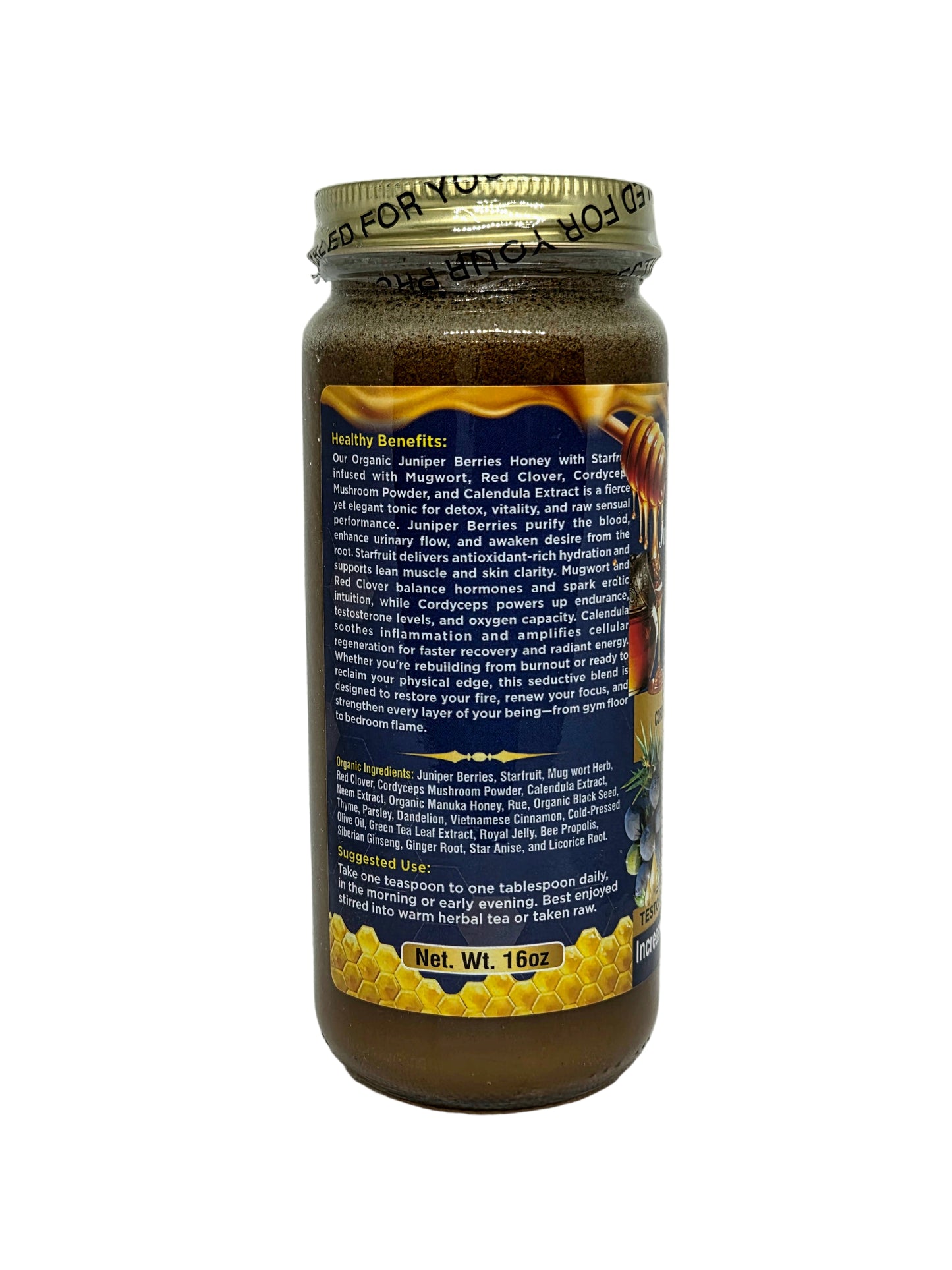 Organic Juniper Berries Honey with Starfruit