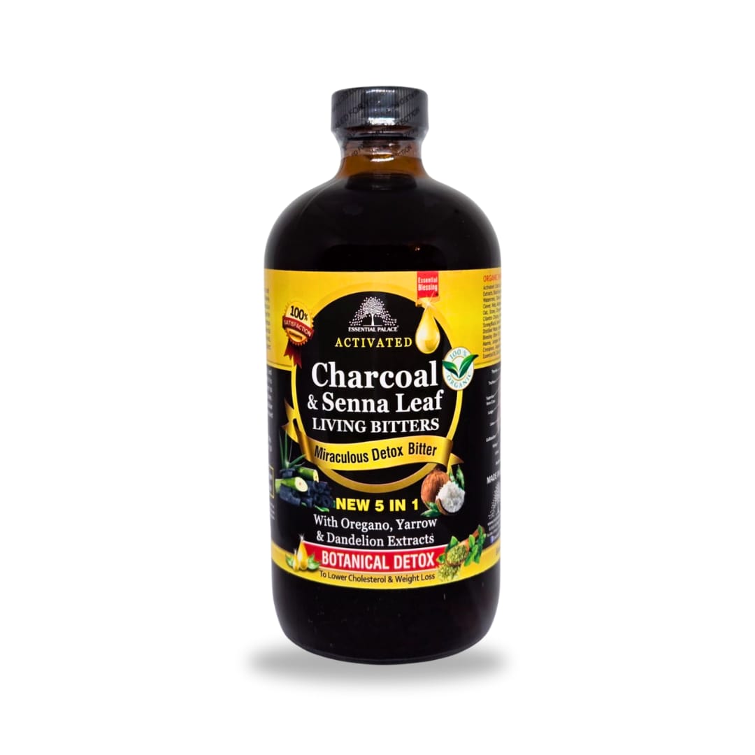 Charcoal & Senna Leaf Living Bitters
