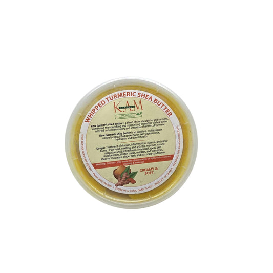 Raw Turmeric Shea Butter – Deep Hydration & Skin Brightening - 16oz