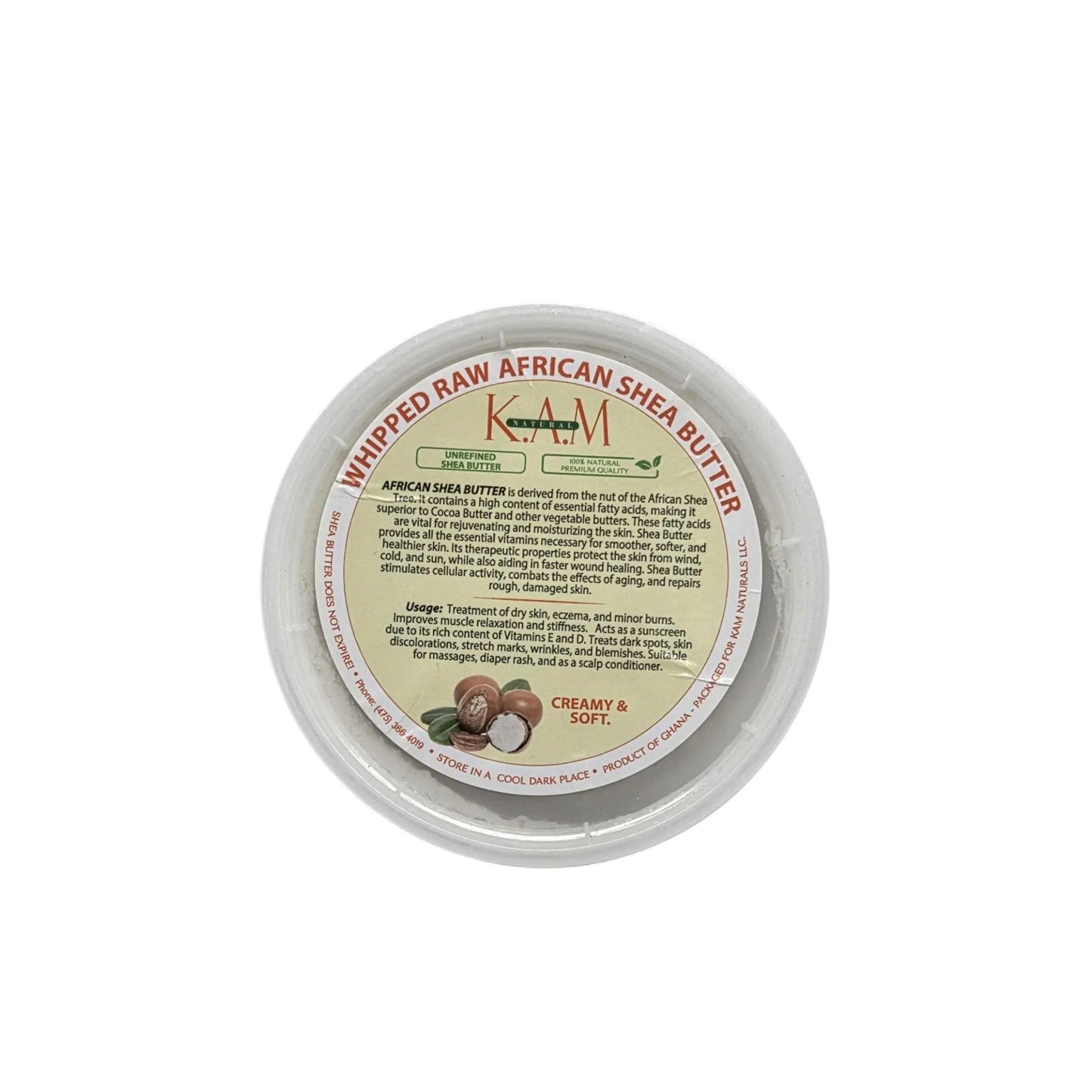Raw African Shea Butter – Deep Moisture & Skin Repair - 16oz