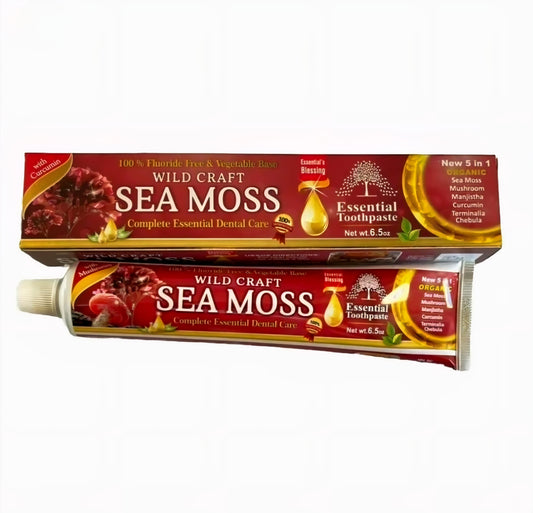 Wild Crafted Sea Moss with Curcumin Toothpaste - 6.5oz